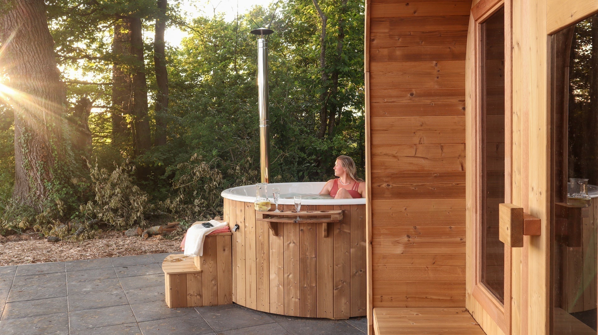 Complete wellness set voor Domaine Bonneblond in Frankrijk