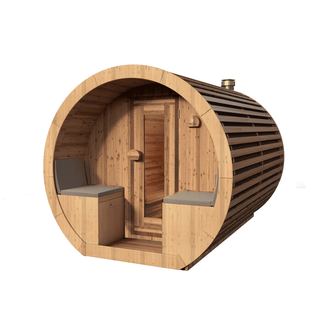 Niksen Red Knotty Cedar Sauna 300 cm