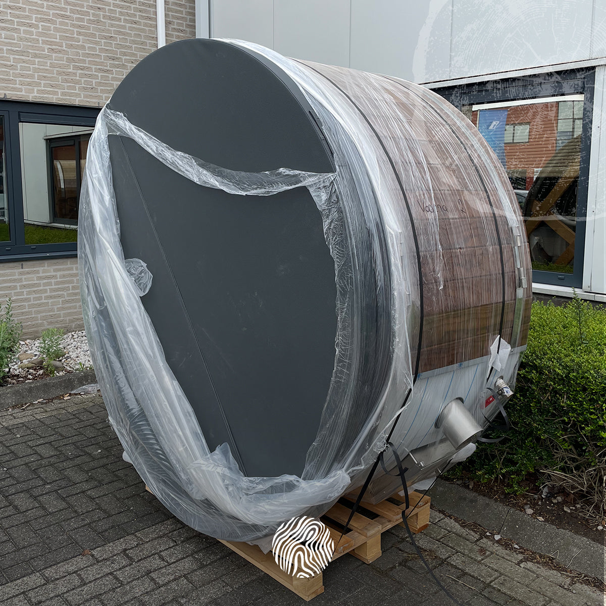 Luxe Radiata Pine hottub met SPA-systeem en bordestrap