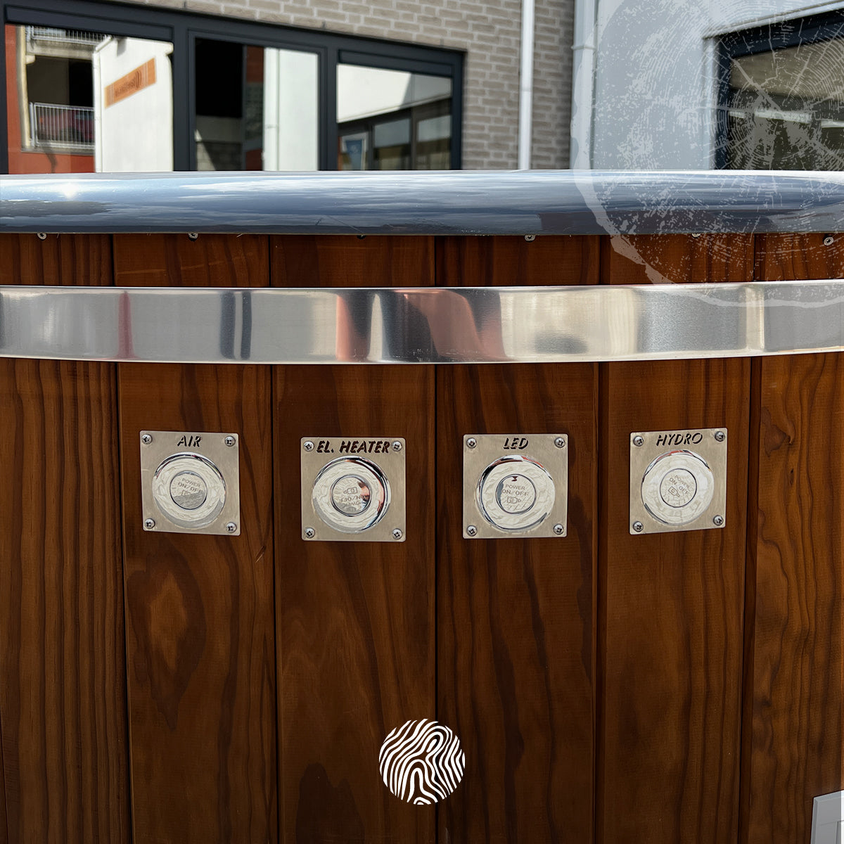 Luxe Radiata Pine hottub met SPA-systeem en 3kW heater