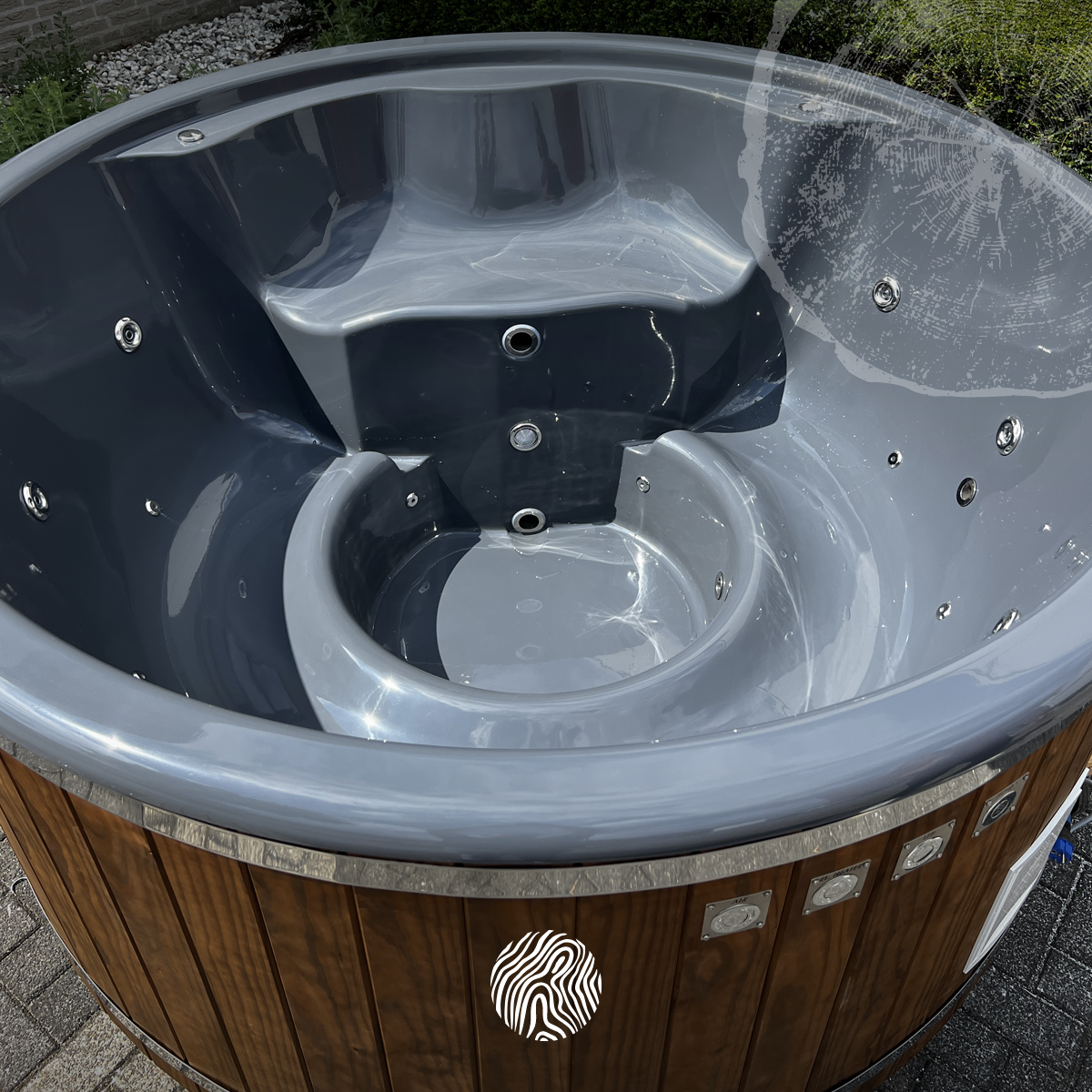 Radiata Pine hottub met SPA-systeem en 3kW heater