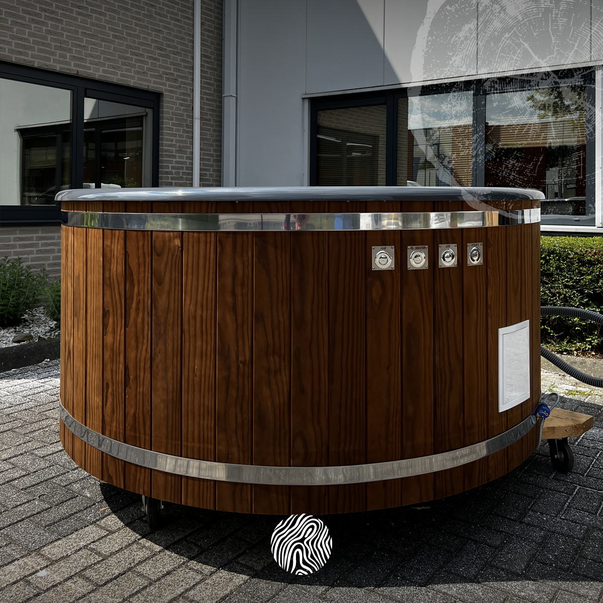 Radiata Pine hottub met SPA-systeem en 3kW heater